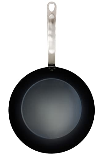 Made In Cookware - 12' Blue Carbon Steel Frying Pan - (Like Cast Iron, but Better) - Induction Compatible - Professional Cookware - Made in France