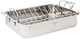 Cuisinart 7117-16UR Chef's Classic 16-Inch Rectangular Roaster with Rack, Stainless Steel